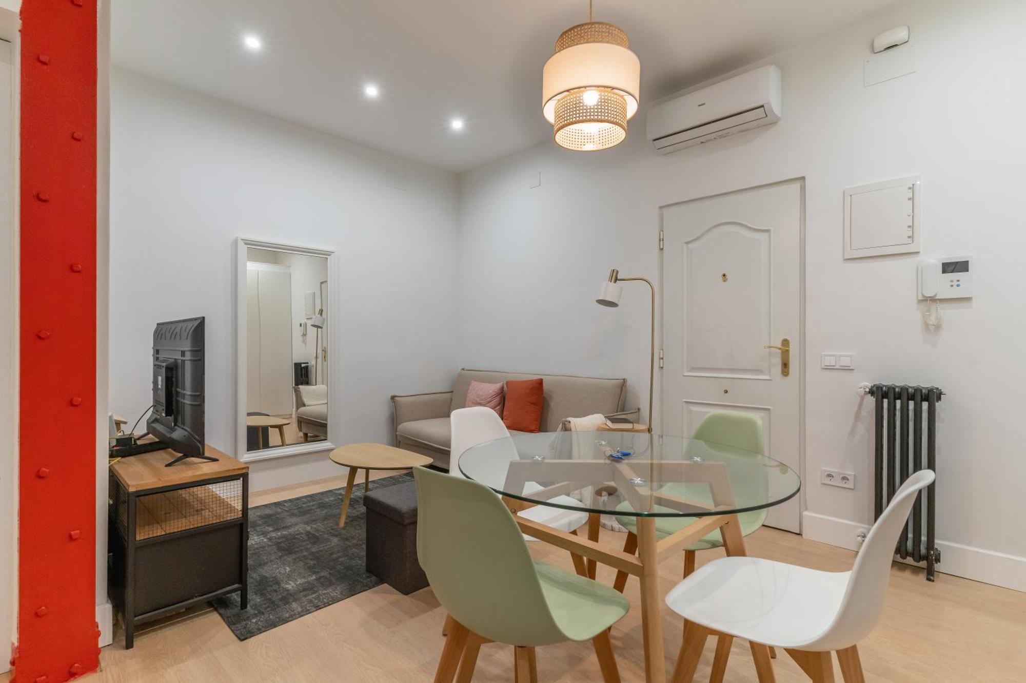 Ferienwohnung Cozy And Central-1Bd 1Bth- Cortes Madrid Exterior foto
